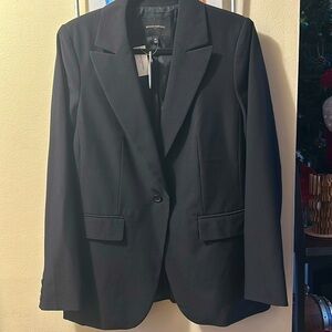 Banana republic black woman blazer boyfriend fit. Size 10